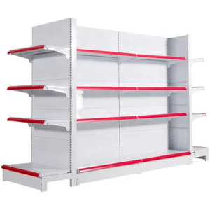 Kệ siêu thị kệ trưng bày <span class=keywords><strong>Gondola</strong></span> cho cửa hàng bán lẻ cửa hàng tạp hóa giá tùy chỉnh kệ - Product Image 4