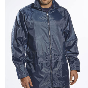 2026 Winter Hooded Front Logo 100% Polyester <b>Lightweight</b> Breathable Eco-Friendly Casual <b>Rain</b> <b>Jacket</b> - Product Image 5