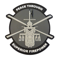 Patch en tissu PVC 3D en caoutchouc avec logo personnalisé, motif floral brodé tactique pour hommes, thermocollant, fabriqué à la machine, pour toile arrière de jeans