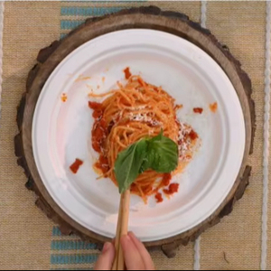 Assiette jetable biodégradable en bagasse de canne à sucre de 9 pouces, sans plastique, non toxique, certifiée ISO, compostable, écologique, sans BPA - Product Image 1