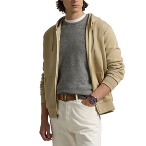 Sweats à capuche zippés pour hommes en gros personnalisés, tendance, 100% coton, décontractés, respirants, streetwear, écologiques, sweats à capuche zippés pour hommes - Product Image 5
