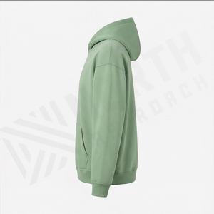 Conjunto de Sudadera con Capucha y Pantalones de Chándal de Dos Piezas para Hombre, 100% Algodón, Lavado Ácido, Personalizado, Talla Grande, Chándal a Rayas, Premium - Product Image 3