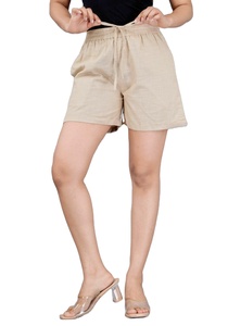 Shorts de course pour femmes, taille haute, respirants, colorés, effet délavé - Product Image 3