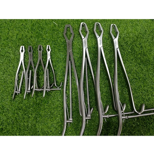 Surginexa - Juego de 8 Pinzas para Sujeción de Huesos LANE de Alta Calidad, 13'' (33 cm) y 6'' (15 cm) de Largo, Calidad Alemana, Certificación CE Clase I - Product Image 1