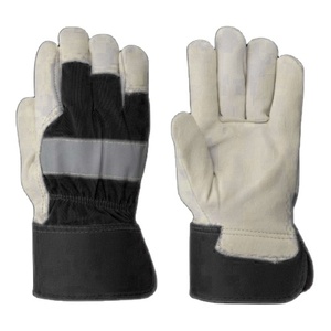 Gants de sécurité de qualité supérieure JNM SAFETY en cuir de vachette canadien certifiés CE, résistants aux vibrations et à la chaleur, pour travaux lourds - Product Image 3