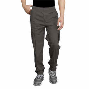 Pantalon cargo homme en coton et polyester, dernière collection, tendance, pour le travail – Offre spéciale - Product Image 1