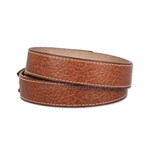 Premium Quality Western <b>Belt</b> Brown Pebbled Grain Leather <b>Belt</b> for Men & Women High Quality Textured <b>Cowboy</b> <b>Belt</b> - Product Image 2
