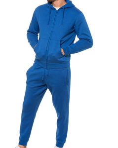 ชุดวอร์มผู้ชายสำหรับฤดูหนาว ไซส์ใหญ่ มีฮู้ด สวมใส่สบาย ผลิตจากผ้าฝ้าย 100% แห้งเร็ว ชุดวอร์มแบบ unisex - Product Image 2