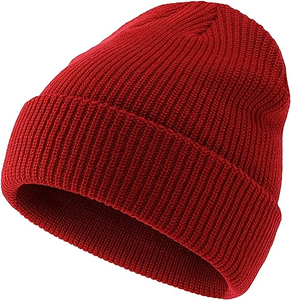 Professional Manufacture Beanie <b>Hat</b> 100%Cotton <b>Winter</b> Outdoor Design Your Own Style - Product Image 1