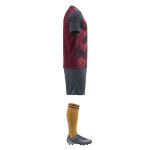 Uniforme de Fútbol 2026, Nuevo Modelo, 100% Poliéster, Antibacterial, Transpirable, de Secado Rápido, Personalizable al por Mayor para Equipos, OEM - Product Image 4