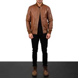 Chaquetas de Cuero para Hombre, Chaqueta de Cuero para Motocicleta, Chaquetas de Cuero a Bajo Precio, Chaqueta de Cuero de Invierno en Oferta para Hombre - Product Image 6
