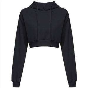 Sudadera con Capucha Casual de Manga Larga para Mujer, 100% Algodón, Color Sólido, Alta Calidad, Transpirable, Ecológica, con Logotipo Frontal, para Invierno - Product Image 4