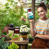Fournisseur direct d'usine Raskam magnésium glycinate suppléments à base de plantes pour adultes stimule le système immunitaire et nettoie le foie