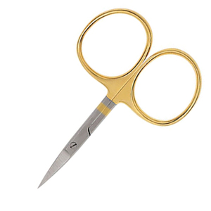 Tijeras para Atado de Moscas con Servicio OEM, 3.5 Pulgadas, Doradas, para Cortar Líneas de Pesca, de Acero Inoxidable con Cuchilla Afilada - Product Image 4