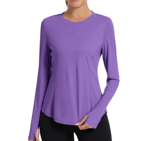 Camisas de pesca con capucha de manga larga para mujer, de color sólido, para uso al aire libre, estilo pullover, camisas de pesca de moda para mujer - Product Image 5