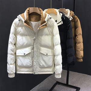 Premium 2026 <b>Mens</b> <b>Waterproof</b> Reversible Down <b>Jacket</b> <b>Packable</b> Lightweight Warm Insulation Plus Size Puffer Coat Dual-Sided Design - Product Image 4