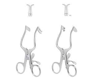 NABSONS ENTERPRISES Espéculo Quirúrgico Ginecológico Manual de Acero Inoxidable para Examen Vaginal, Certificado CE Clase I - Product Image 4