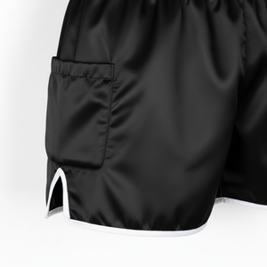 Shorts de boxe de style unique à prix abordable, shorts de boxe de haute qualité, shorts de boxe de couleur unie - Product Image 5