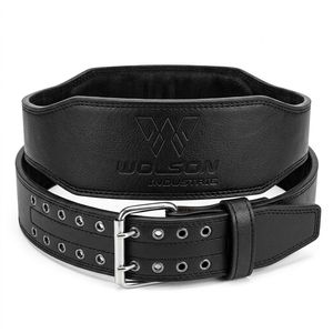 Heavy Duty Weightlifting Leather <b>Belt</b> for Gym Workouts Bodybuilding and Training Support <b>Belt</b> Body Training Accessories. - Product Image 1