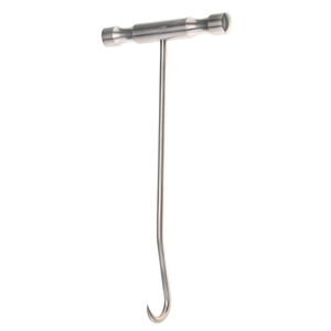 Crochet à os à extrémité unique de haute qualité certifié CE, classe I, pour chirurgie orthopédique, en acier inoxydable allemand, instrument manuel - Product Image 3