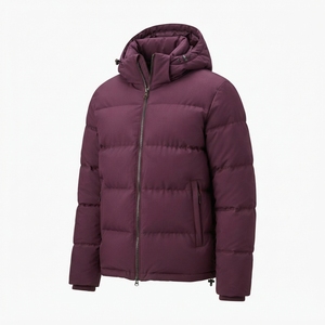 Chaqueta Acolchada con Capucha de Invierno de Marca Personalizada, Chaqueta Acolchada Cálida Informal para Exteriores OEM - Product Image 6