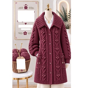 Pulls 100% acrylique ou coton, calibre 12, pour femmes, très tendance, style décontracté, pour la saison hivernale, fournisseur du Bangladesh. - Product Image 6