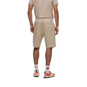 <b>Men</b> Hot Trendy Casual Modern Look Breathable Canvas Knitted Mid Waist Drawstring Closure Quick Dry Solid Summer <b>Shorts</b> - Product Image 2