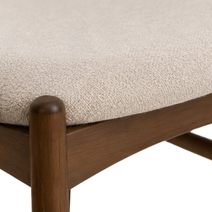 ARTERRA Ensemble de table et de chaises de salle à manger en teck moderne de luxe, écologique et durable pour la maison, les restaurants et les hôtels - Product Image 5