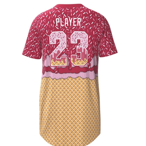 Maillot de baseball respirant en gros, nouveau design, maillot de baseball et de softball vierge de haute qualité - Product Image 2
