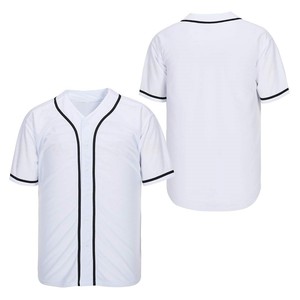 Camiseta Deportiva de Béisbol para Hombre con Cierre Frontal de 6 Botones, Estilo Urbano, Inspirada en EE. UU. - Product Image 3