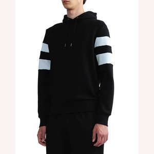 Sudadera con Capucha 100% Algodón Grueso con Franjas Reflectantes para Hombre, Ropa de Trabajo de Seguridad, Ropa de Invierno para Exteriores - Product Image 6
