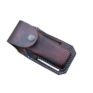 มีดทำมือคุณภาพสูงจากเหล็กดามัสกัส สำหรับกิจกรรมกลางแจ้ง ใบมีดแบบ Fixed Blade ด้ามไม้ พร้อมปลอกหนัง เหมาะสำหรับการล่าสัตว์ ตั้งแคมป์ เดินป่า และการผจญภัย - Product Image 6