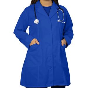 Blouses de laboratoire unisexes de haute qualité pour médecins, vente en gros - Product Image 1