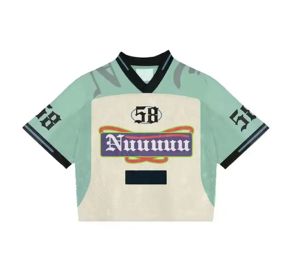 Maillots de football américain pour hommes de qualité supérieure, coupe courte, en mesh, designs personnalisés, vente en gros, faible MOQ, coupe ample en mesh - Product Image 1