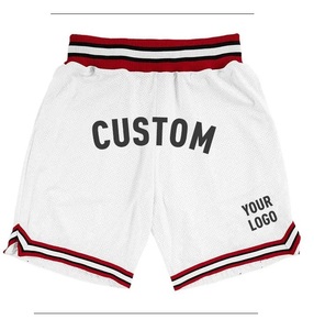 Shorts de basket-ball unisexes personnalisés à séchage rapide, respirants, pour adultes, vente en gros - Product Image 1