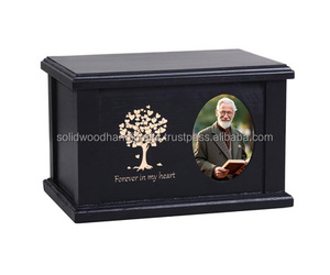 Urnas de cremación de madera de nuevo diseño para adultos, urnas de madera, urnas funerarias, suministros funerarios de tamaño personalizado - Product Image 2