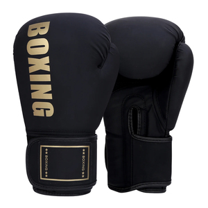 Professional Fight Boxing Gloves 8oz 10oz for Closure PU Leather Breathable Customized Color Unisex High Performance Training - Product Image 4