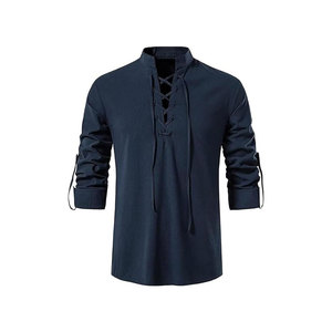 การจำลองเสื้อผ้าโบราณ ชุดการแสดง ชุดละคร เสื้อเชิ้ต ชุดประวัติศาสตร์ - Product Image 3
