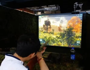 ปืนเลเซอร์ในร่มสำหรับเด็กระบบฉายภาพติดผนังและพื้นเกมแบบอินเทอร์แอคทีฟ35ธีมสำหรับศูนย์รวมความบันเทิงในครอบครัว - Product Image 5