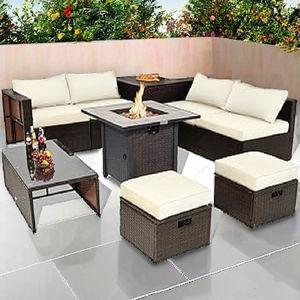 Meubles en osier modernes, élégants pour l'intérieur et l'extérieur, confortables et durables, ajoutant du style à toute maison ou à tout hôtel - Product Image 1