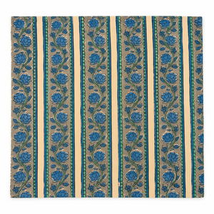 Camisas, Vestidos y Fundas Decorativas para el Hogar, Tejidas a Mano en Jaipur, con Estampado Floral Índigo, de Algodón Teñido Natural Sostenible, Orgánico Premium - Product Image 4