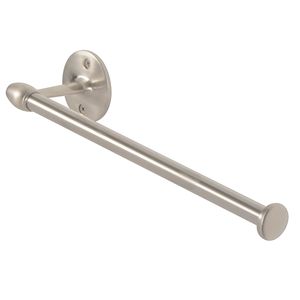 Modern Brushed Nickel Wall Mount <b>Paper</b> Towel Holder Stainless Steel Single Arm Hand Towel Bar Organizer for <b>Kitchen</b> Bathroom - Product Image 1