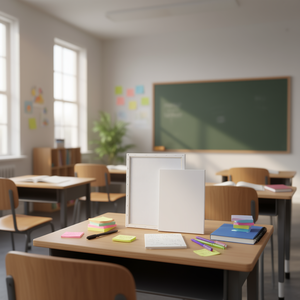 LIENZOS 20x30 <b>Whiteboards</b> with Canvas and Frame Enhanced Readability and Durability - Product Image 3