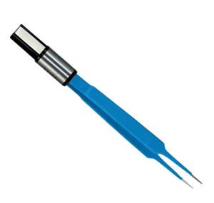 Forceps bipolaires manuels en acier inoxydable avec pointe et revêtement antiadhésifs, conception à baïonnette pour la chirurgie neurologique et cardiaque - Product Image 3