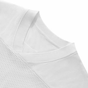 Camiseta de manga corta retro con diseño calado, a rayas y con contraste, de 250 gramos, la más vendida y personalizable. - Product Image 5