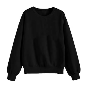Custom Logo Puff Printed Terry Winter Sweatshirt Polyester/Cotton Zipper-Up Loose Fit University College Casual Style - Product Image 1