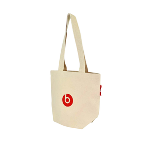 Sac fourre-tout en coton recyclé imprimé avec logo personnalisé, écologique, réutilisable, pour le shopping, sacs promotionnels en gros - Product Image 2