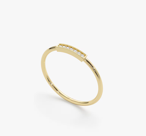 Bague de fiançailles en or 14 carats de haute qualité, diamant cultivé en laboratoire certifié IGI, style vintage, cadeau pour femme pour fête, mariage, anniversaire - Product Image 4