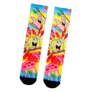 Splendid Apparel Crew <b>Socks</b> Solid Pattern Quick Dry Breathable Polyester/Nylon Athletic Casual Yoga <b>Running</b> Adult Summer Cuff - Product Image 4