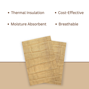 Rollo de tela de arpillera de yute LMC, tela ecológica Natural para construcción de bolsas de frutas y verduras y uso de embalaje Industrial - Product Image 4